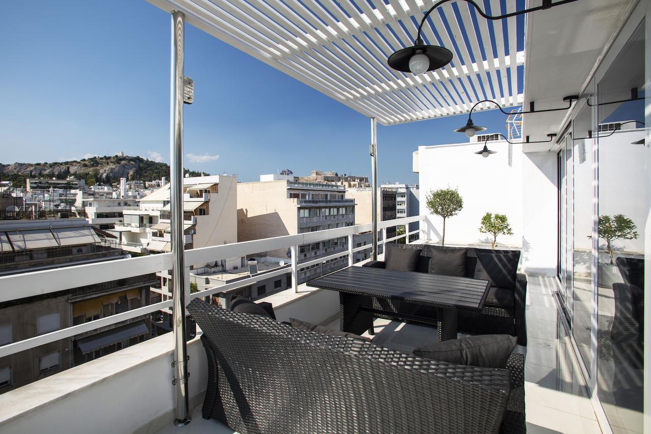 Unique 3-Bed, 3-Bath Apt With Acropolis Views Sg69 Athen Exterior foto